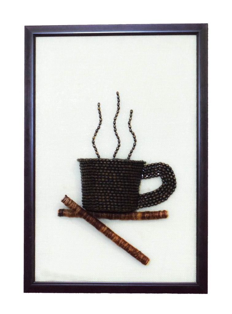Coffee Cup Wall-Mat | Regular Frame