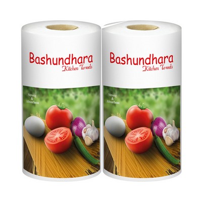 Kitchen Towel Roll (1 Pair) - Bashundhara