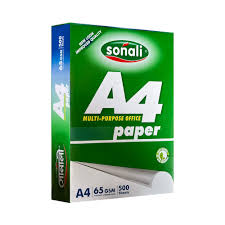 Sonali 65 gsm A4, Sheets (1 Ream)