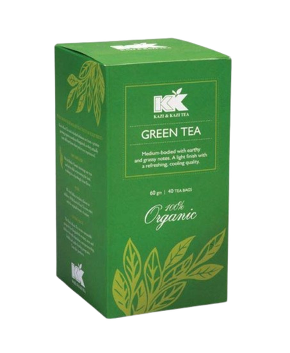 Kazi &amp; Kazi Organic Green Tea 60gm