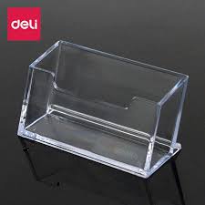 Deli Business Card Holder (Transparent) - E7621